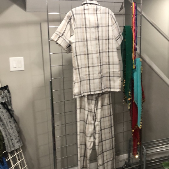 Men’s Cotton Poly Two Piece PJ Set - Picture 2 of 5